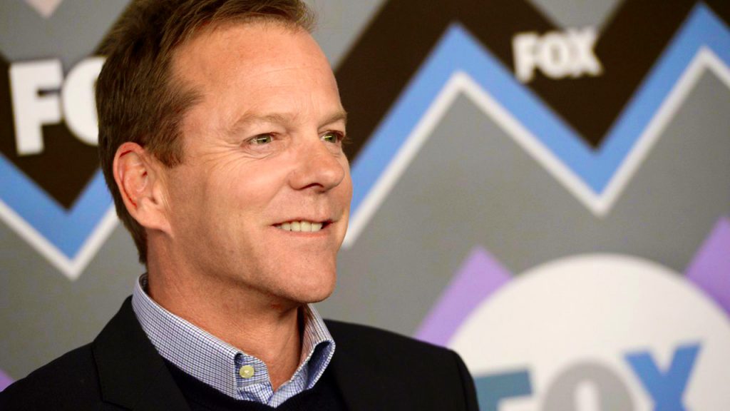 Kiefer Sutherland at a FOX event