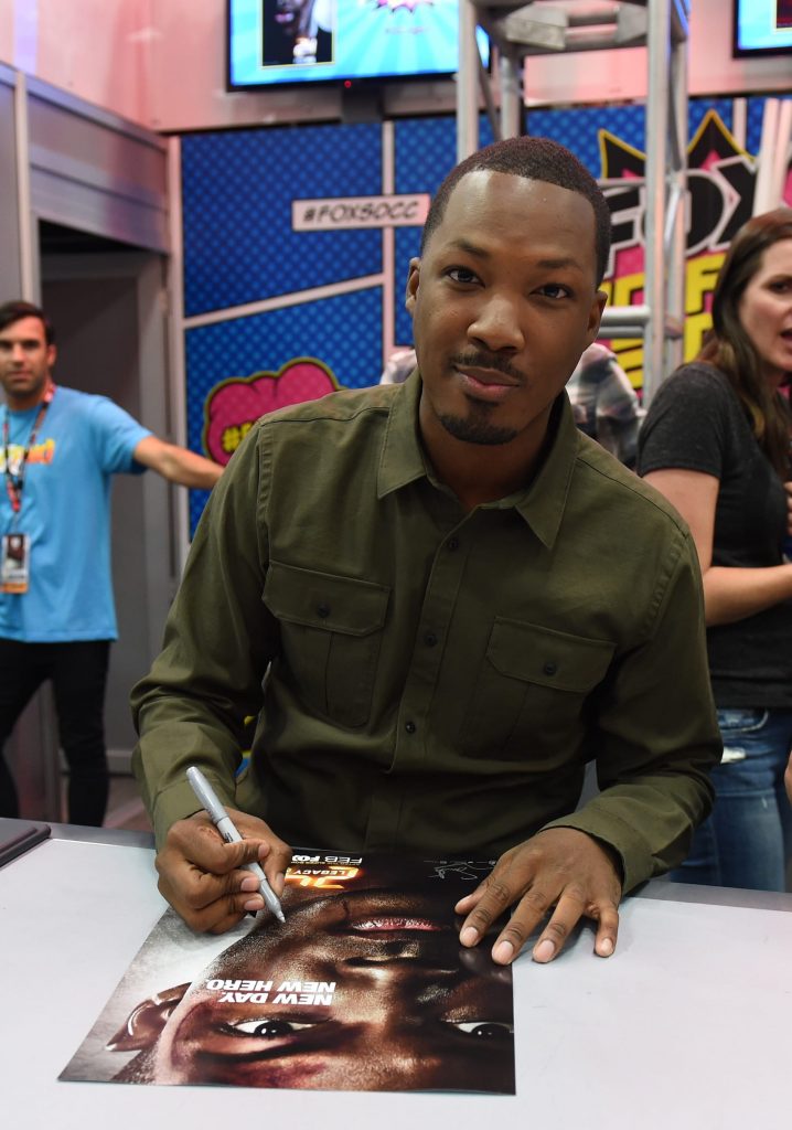 Corey Hawkins signing autographs at 24: Legacy San Diego Comic-Con 2016 Fan Signing