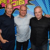 Executive Producer Howard Gordon, Showrunners Evan Katz and Manny Coto at 24: Legacy San Diego Comic-Con 2016 Fan Signing