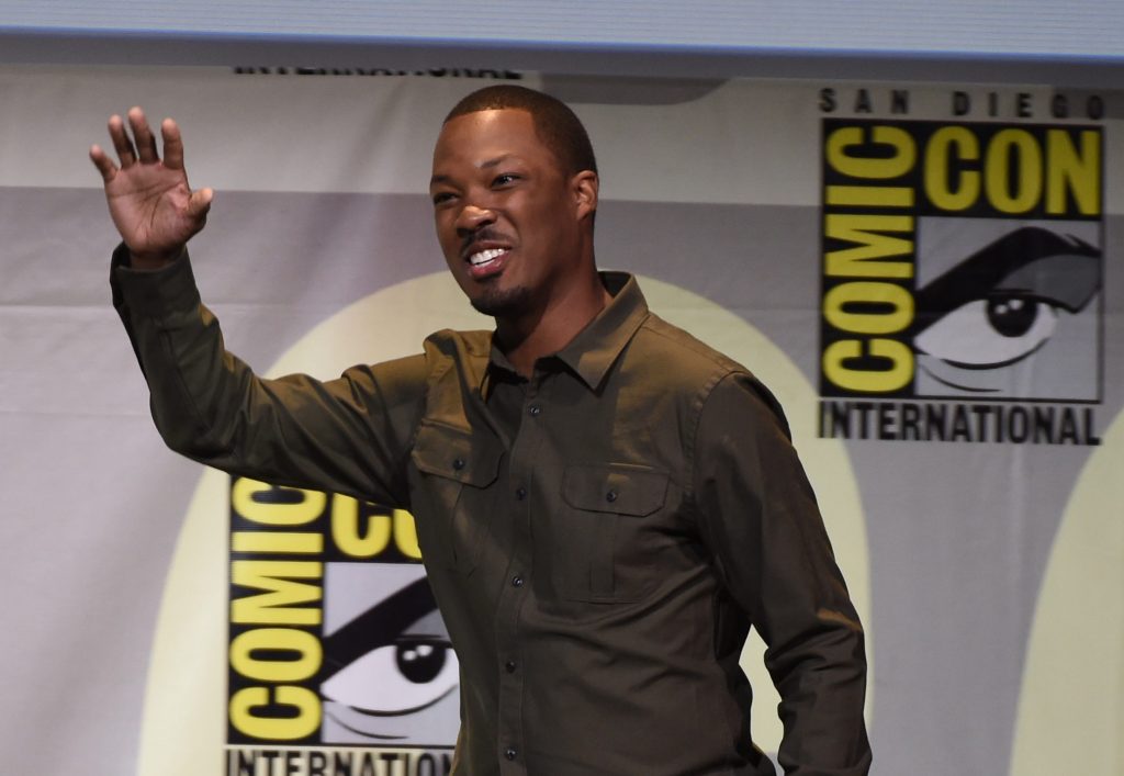 Corey Hawkins waves to fans at 24: Legacy San Diego Comic-Con 2016 Panel