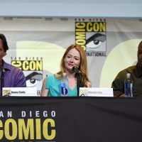 24: Legacy cast members Jimmy Smits, Miranda Otto, and Corey Hawkins at 24: Legacy San Diego Comic-Con 2016 Panel