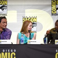 24: Legacy cast members Jimmy Smits, Miranda Otto, and Corey Hawkins at 24: Legacy San Diego Comic-Con 2016 Panel