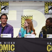 24: Legacy cast members Jimmy Smits, Miranda Otto, and Corey Hawkins at 24: Legacy San Diego Comic-Con 2016 Panel