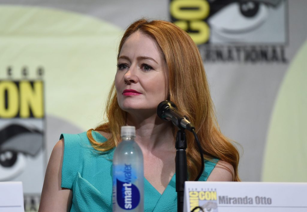 Miranda Otto on stage at 24: Legacy San Diego Comic-Con 2016 Panel