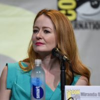 Miranda Otto on stage at 24: Legacy San Diego Comic-Con 2016 Panel