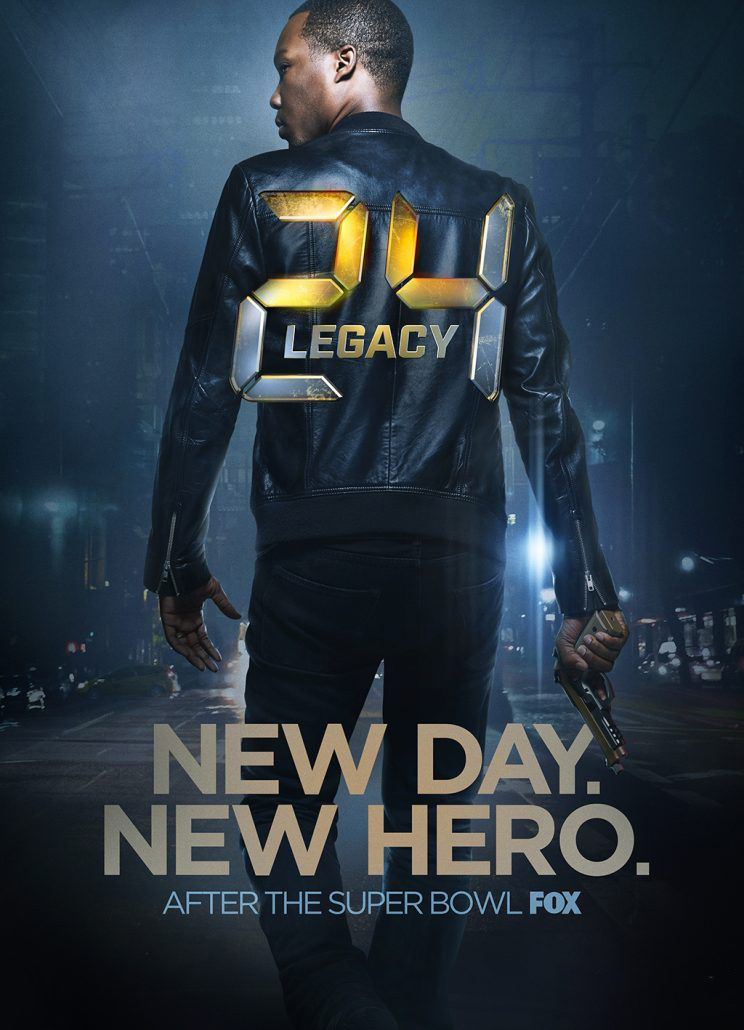 24: Legacy Poster - FOX TV series starring Corey Hawkins