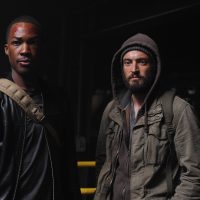 Corey Hawkins and Charlie Hofheimer in 24: Legacy Pilot