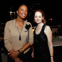 Aisha Tyler and Miranda Otto at 24: Legacy Tastemaker Screening Reception in Los Angeles