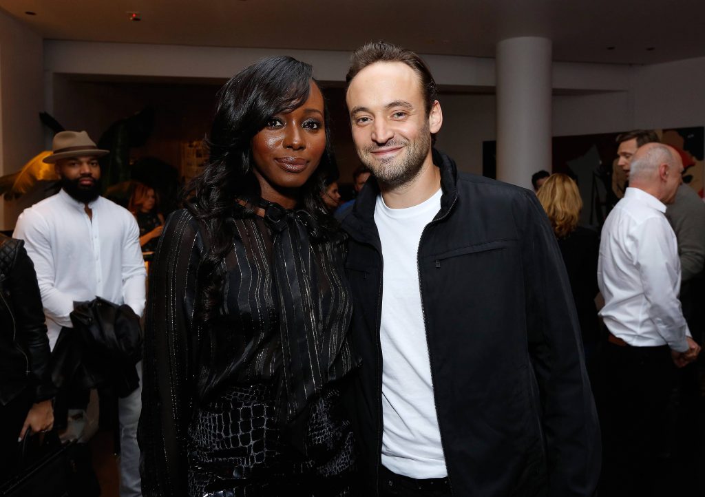 Anna Diop and Charlie Hofheimer at 24: Legacy Tastemaker Screening Reception in Los Angeles