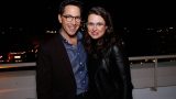 Dan Bucatinsky and Katie Lowes at 24: Legacy Tastemaker Screening Reception in Los Angeles