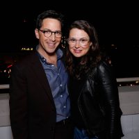 Dan Bucatinsky and Katie Lowes at 24: Legacy Tastemaker Screening Reception in Los Angeles