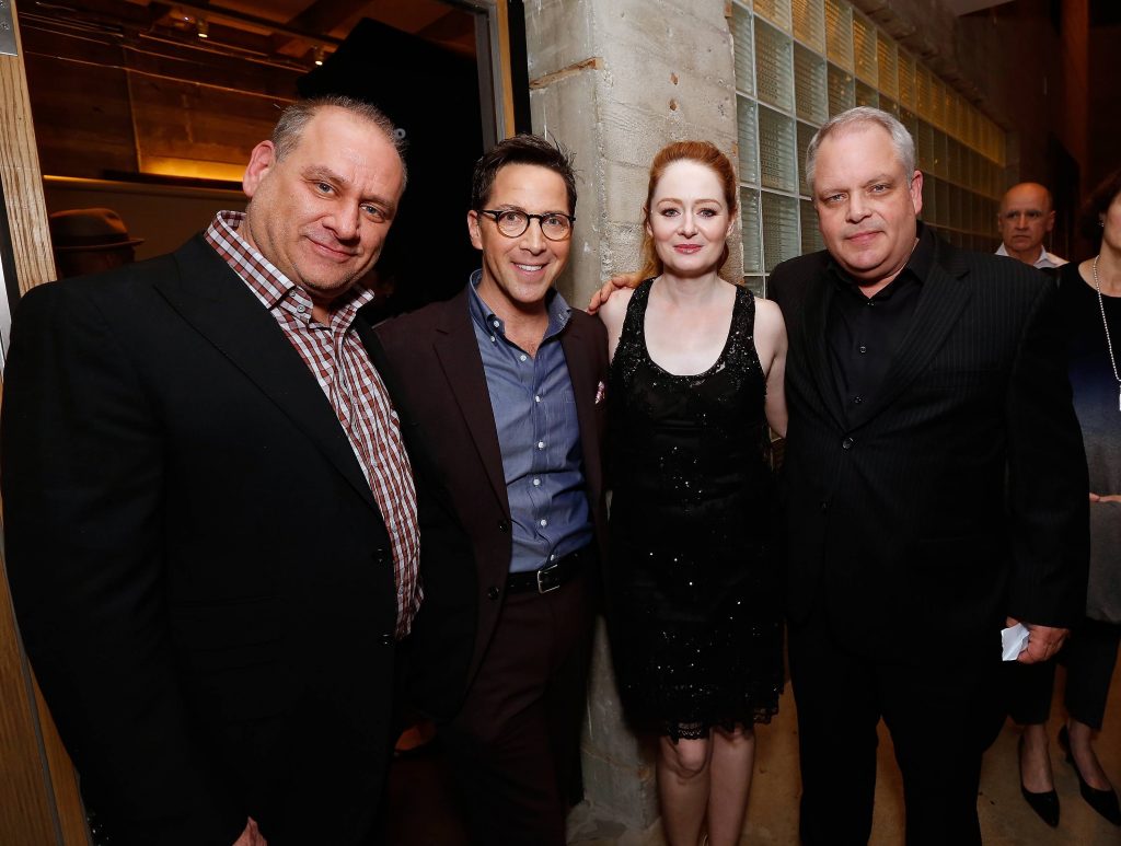 Evan Katz, Dan Bucatinsky, Miranda Otto, Manny Coto Evan Katz, Dan Bucatinsky, Charlie Hofheimer at 24: Legacy Tastemaker Screening Reception in Los Angeles