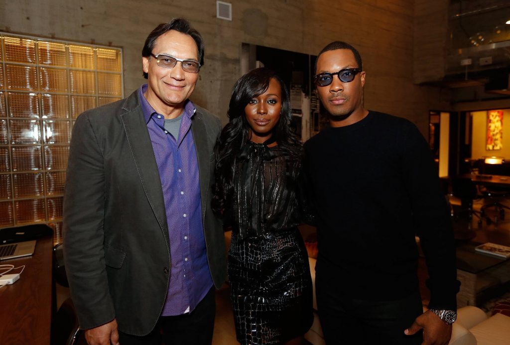 Jimmy Smits, Anna Diop, Corey Hawkins at 24: Legacy Tastemaker Screening Reception in Los Angeles