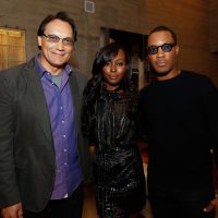 Jimmy Smits, Anna Diop, Corey Hawkins at 24: Legacy Tastemaker Screening Reception in Los Angeles