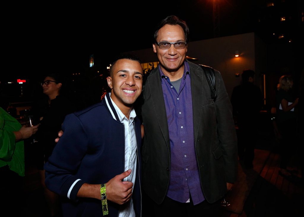 Miguelito and Jimmy Smits at 24: Legacy Tastemaker Screening Reception in Los Angeles