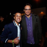 Miguelito and Jimmy Smits at 24: Legacy Tastemaker Screening Reception in Los Angeles