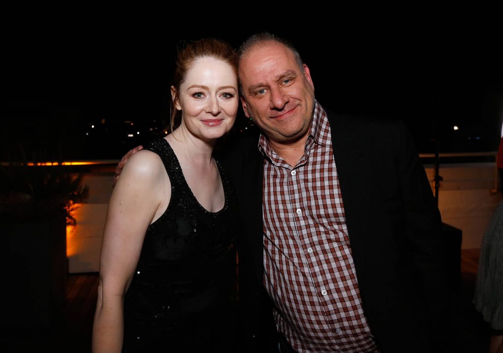 Miranda Otto and Evan Katz at 24: Legacy Tastemaker Screening Reception in Los Angeles