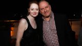 Miranda Otto and Evan Katz at 24: Legacy Tastemaker Screening Reception in Los Angeles