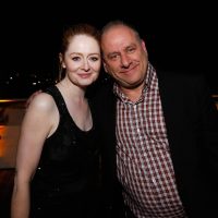 Miranda Otto and Evan Katz at 24: Legacy Tastemaker Screening Reception in Los Angeles