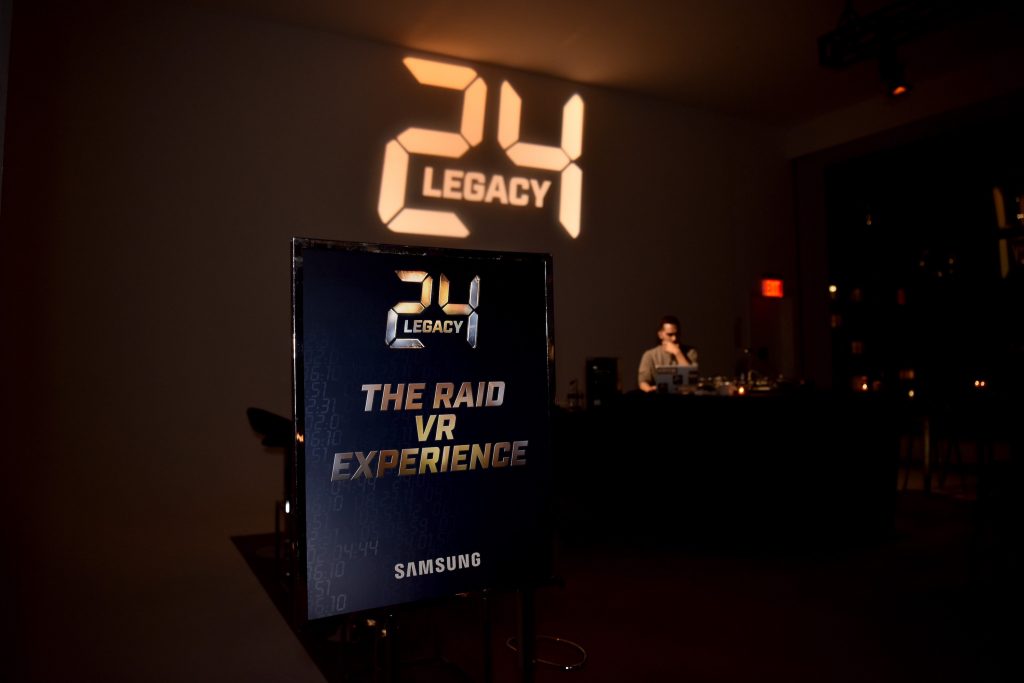 24: Legacy Red Carpet Premiere Screening in NYC - Raid VR Booth