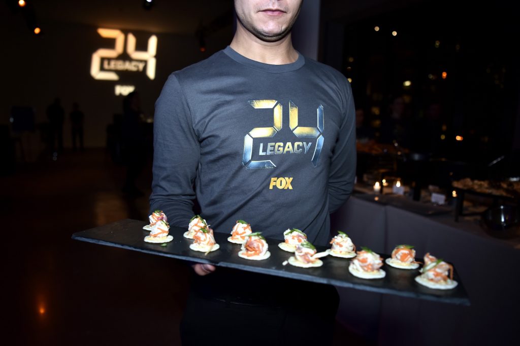 24: Legacy Red Carpet Premiere Screening in NYC - Waiter