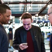 Corey Hawkins, Charlie Hofheimer, Howard Gordon at FOX & Samsung "24: Legacy" Screening and Panel Discussion