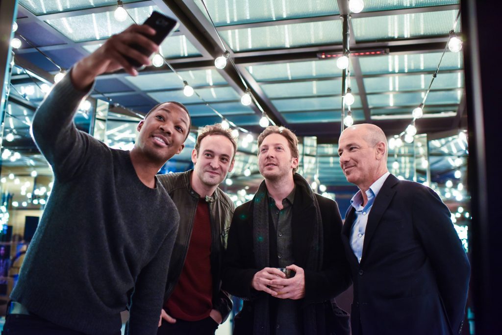 Corey Hawkins selfie with Charlie Hofheimer, Howard Gordon at FOX & Samsung "24: Legacy" Screening and Panel Discussion