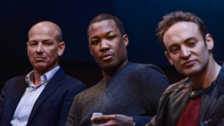 Howard Gordon, Corey Hawkins, Charlie Hofheimer at FOX & Samsung "24: Legacy" Screening and Panel Discussion