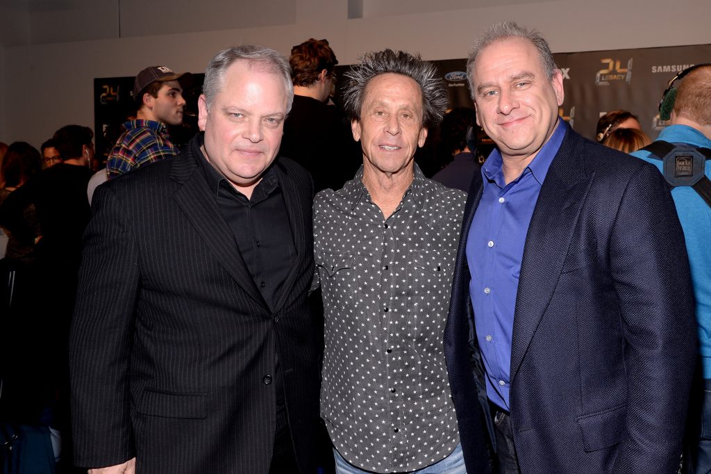 Manny Coto, Brian Grazer, Evan Katz at 24: Legacy Premiere Screening in New York City