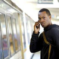 Eric Carter (Corey Hawkins) boards train in 24: Legacy Episode 3