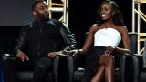 Ashley Thomas and Anna Diop at 24: Legacy Panel during FOX Winter TCA 2017