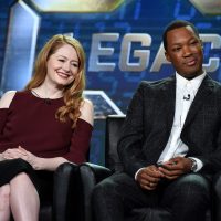 Miranda Otto and Corey Hawkins at 24: Legacy Panel during FOX Winter TCA 2017