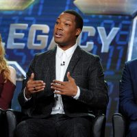 Miranda Otto, Corey Hawkins, Producer Evan Katz at 24: Legacy Panel during FOX Winter TCA 2017