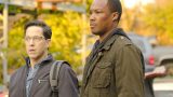 Dan Bucatinsky and Corey Hawkins in 24: Legacy Episode 7