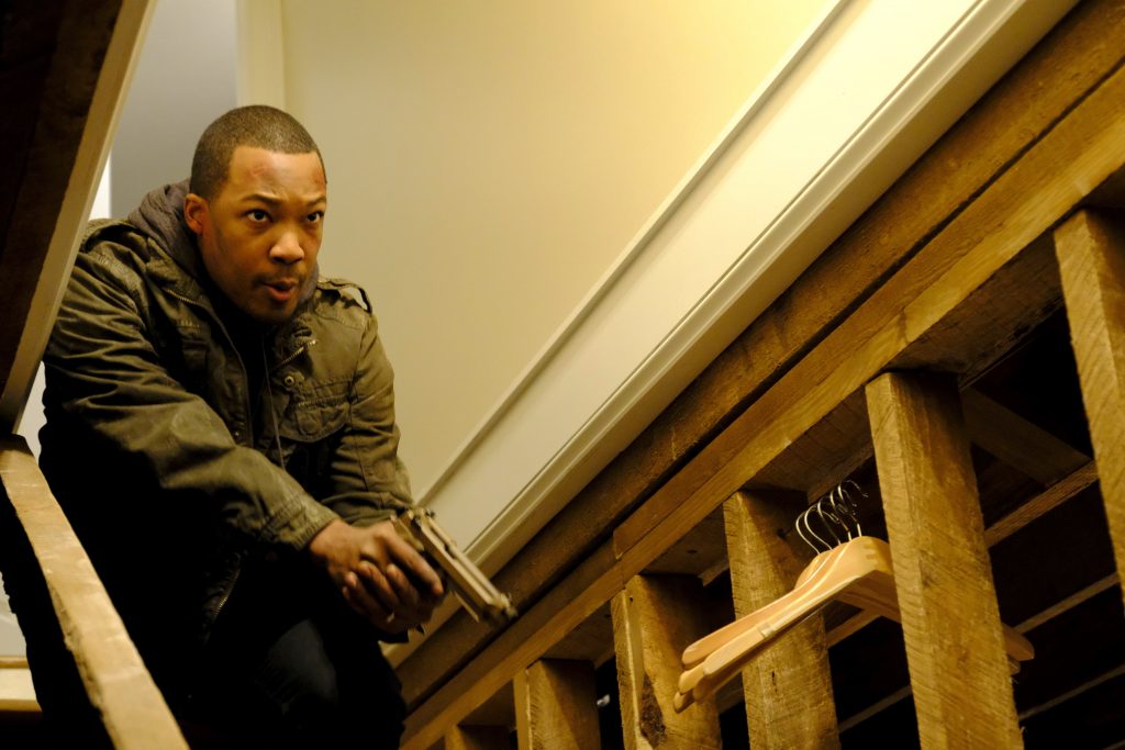 Corey Hawkins as Eric Carter in 24: Legacy Episode 9