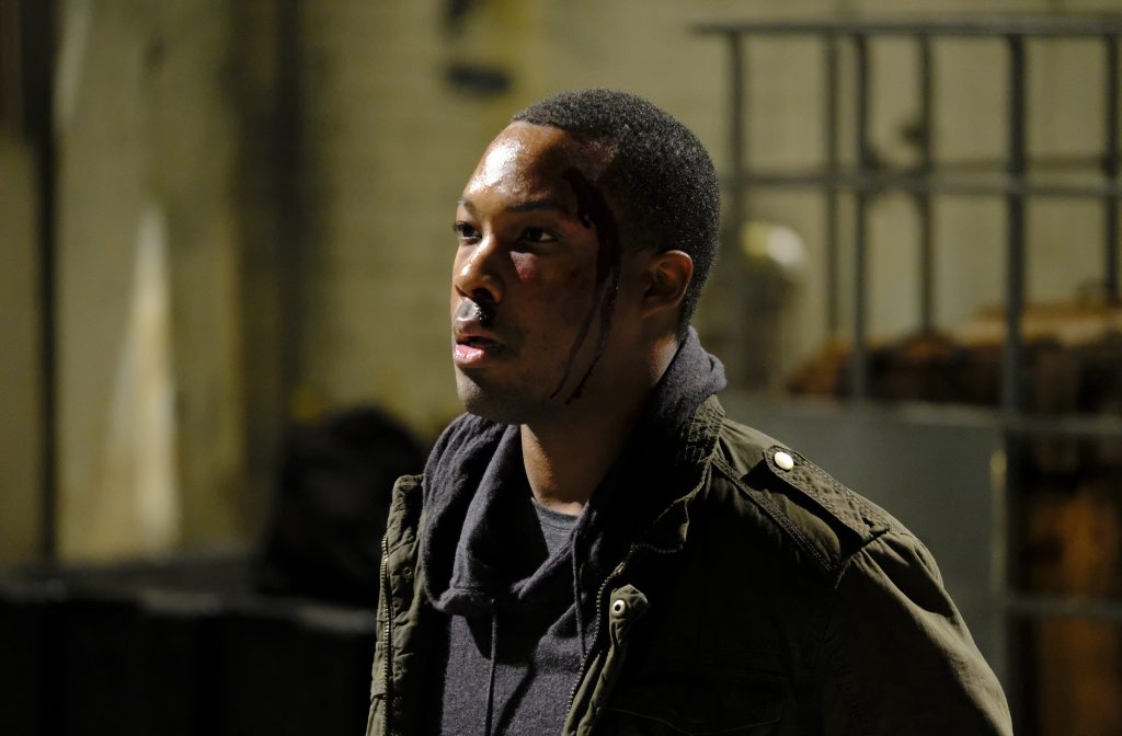 Corey Hawkins as Eric Carter in 24: Legacy Episode 8