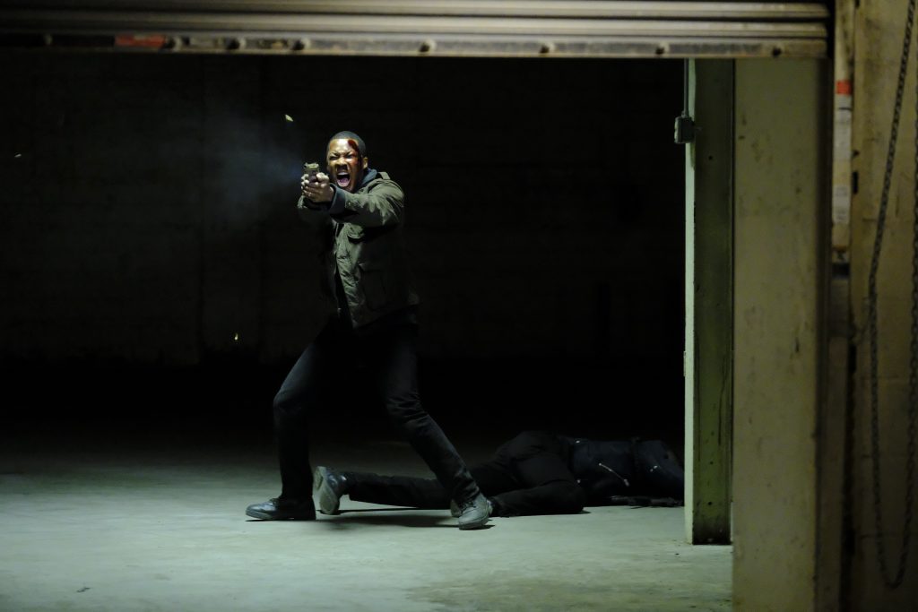 Corey Hawkins as Eric Carter in 24: Legacy Episode 8