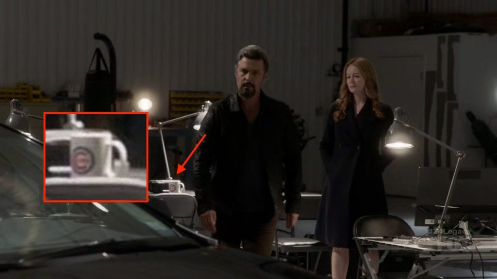 Tony Almeida's cubs mug ("Cubby") appears in 24: Legacy Episode 7