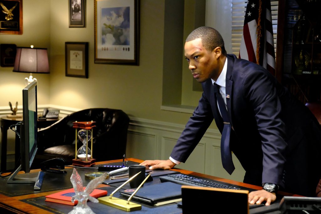 Corey Hawkins as Eric Carter in 24: Legacy Episode 11