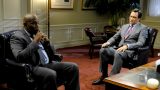 James Moses Black (Donald Simms) and Jimmy Smits (John Donovan) in 24: Legacy Episode 11