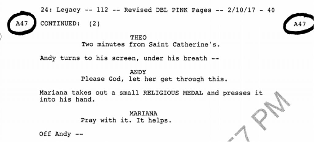 24: Legacy Finale Deleted Scene Script - Page 2