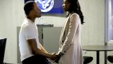 Eric and Nicole Carter embrace in CTU - 24: Legacy Season Finale