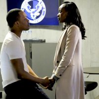 Eric and Nicole Carter embrace in CTU - 24: Legacy Season Finale