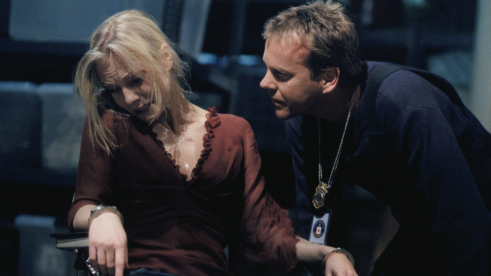 Jack Bauer interrogates Marie Warner